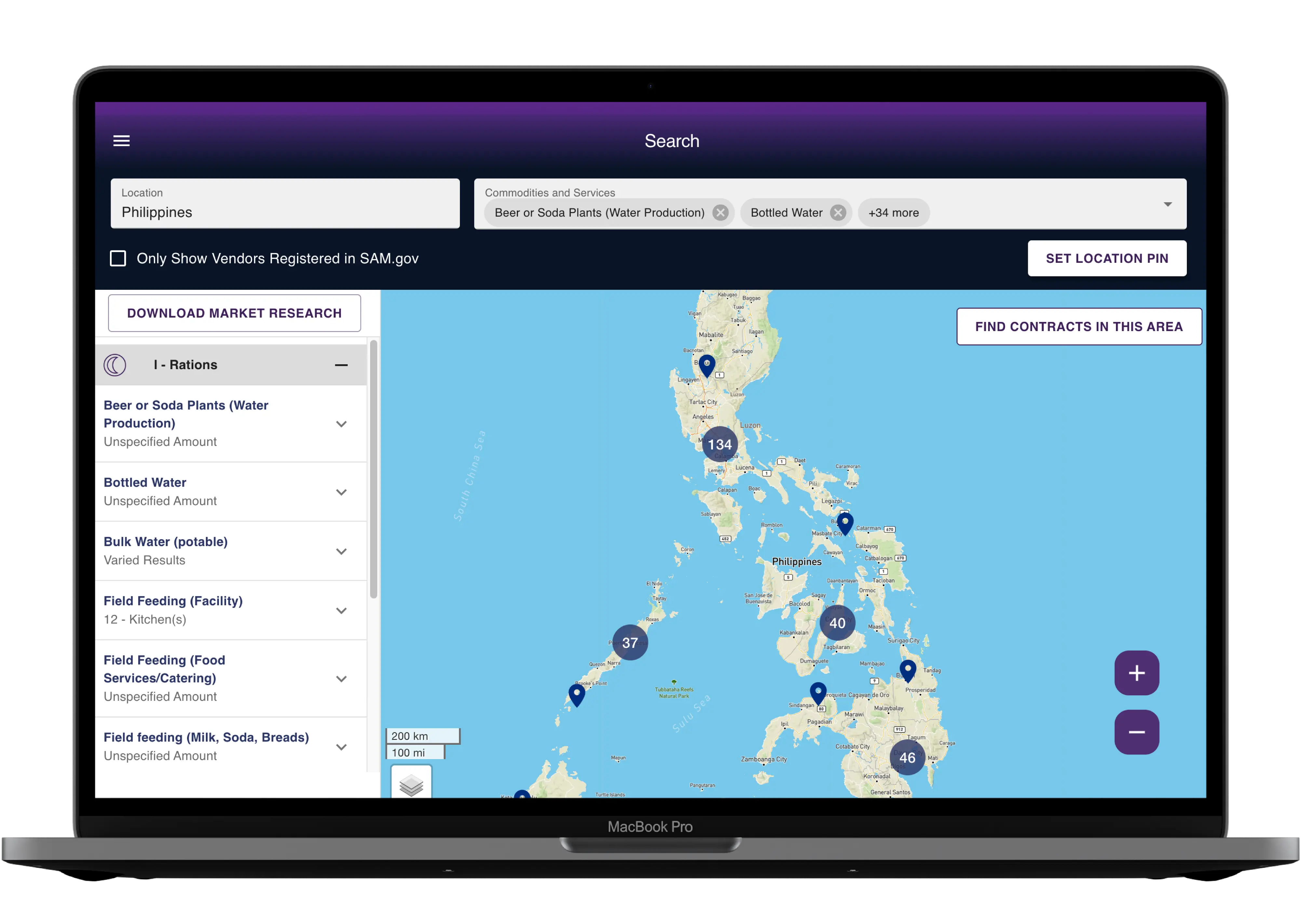Market Intelligence Interface